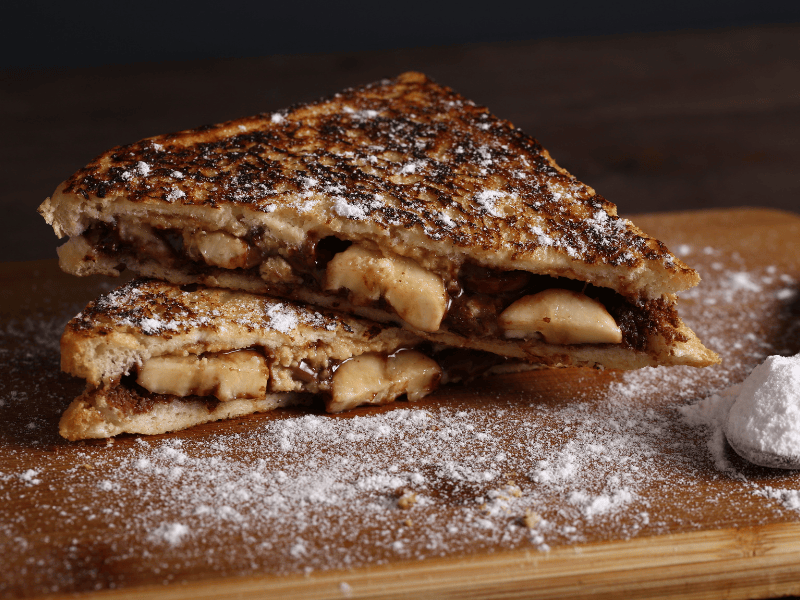 Banane Nutella Toast