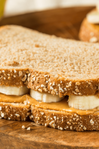 Bananen Nuss Sandwich